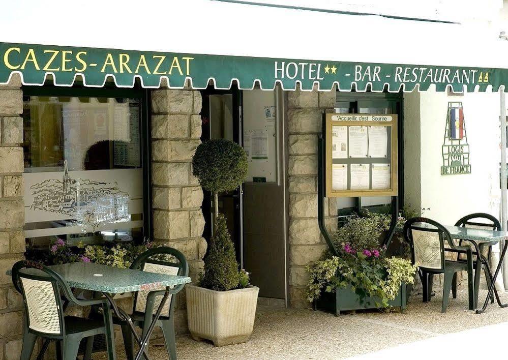 Logis Hotel Restaurant Cazes Arazat Laissac Экстерьер фото
